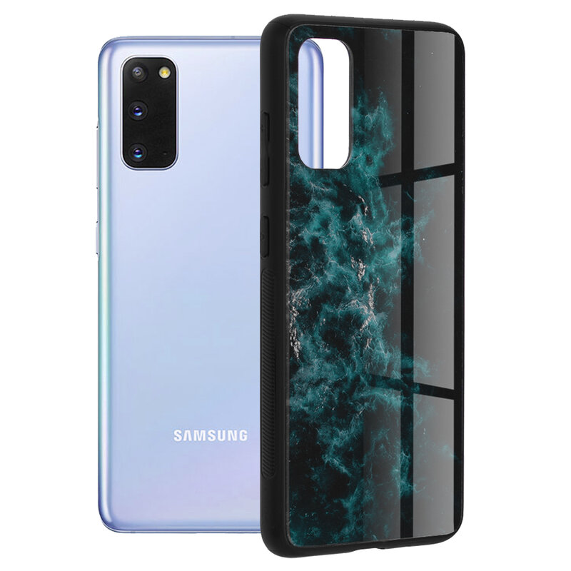 Husa Samsung Galaxy S20 Techsuit Glaze, Blue Nebula