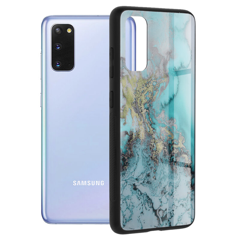 Husa Samsung Galaxy S20 Techsuit Glaze, Blue Ocean