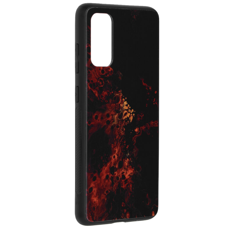 Husa Samsung Galaxy S20 Techsuit Glaze, Red Nebula