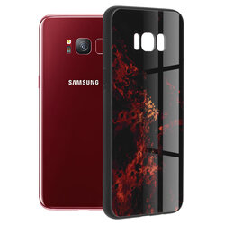 Husa Samsung Galaxy S8 Techsuit Glaze, Red Nebula
