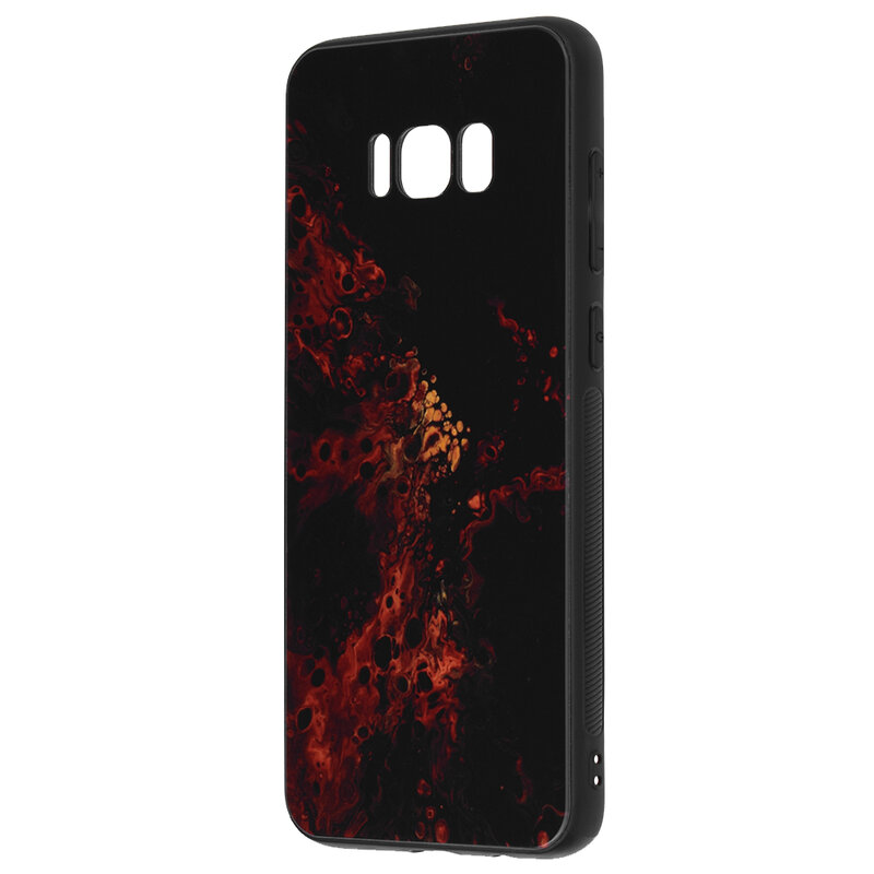 Husa Samsung Galaxy S8+, Galaxy S8 Plus Techsuit Glaze, Red Nebula
