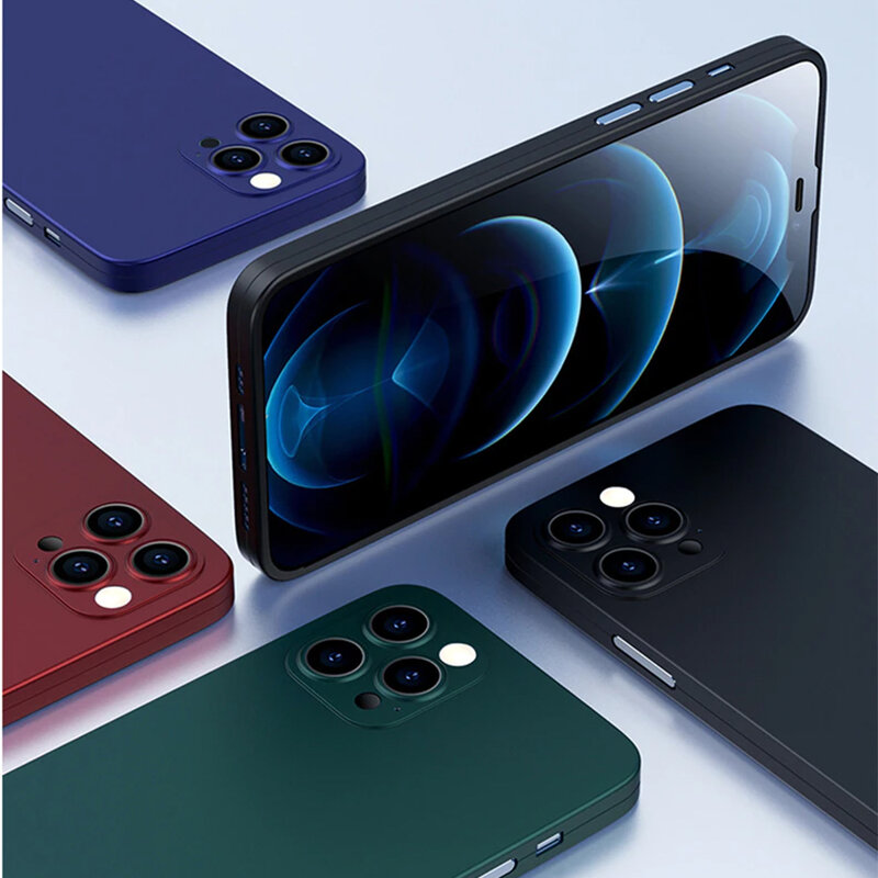 [Pachet 360°] Husa + folie iPhone 12 Pro Max Lito Full Body, negru