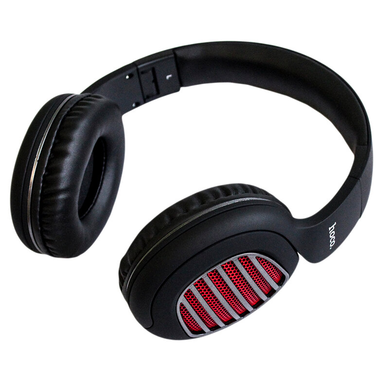 Casti wireless on-ear Hoco W23, Bluetooth, Jack 3.5mm, negru