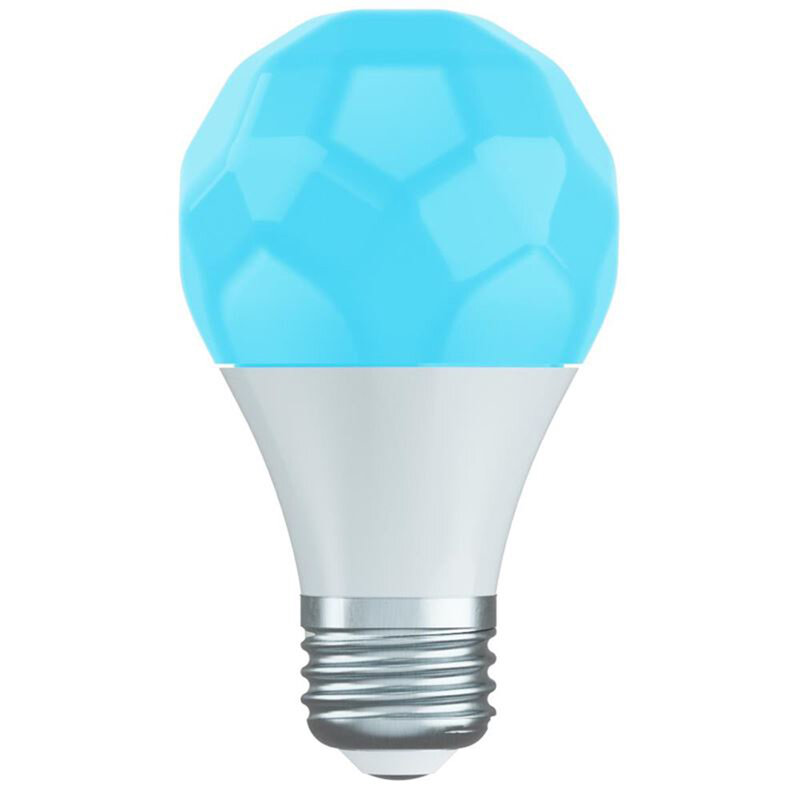 Bec LED inteligent Nanoleaf A60 E27, smart Wi-Fi, 9W, lumina RGBCW