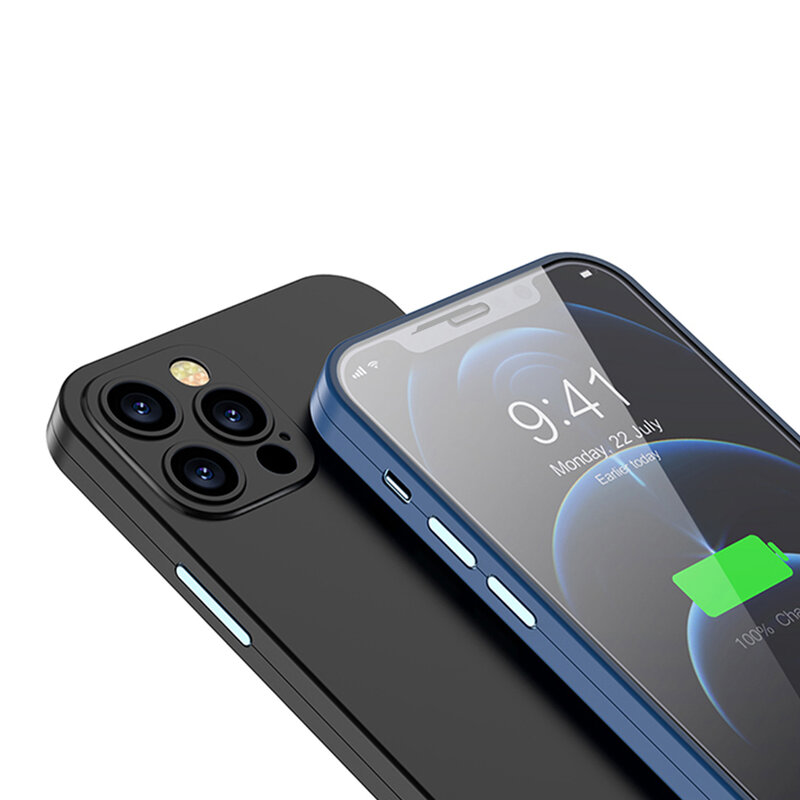 [Pachet 360°] Husa + folie iPhone 12 Pro Max Lito Full Body, negru