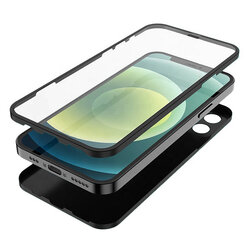 [Pachet 360°] Husa + folie iPhone 12 Pro Lito Full Body, negru