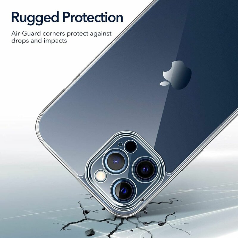 Husa iPhone 12 Pro ESR Classic Hybrid, protectie camera, clear