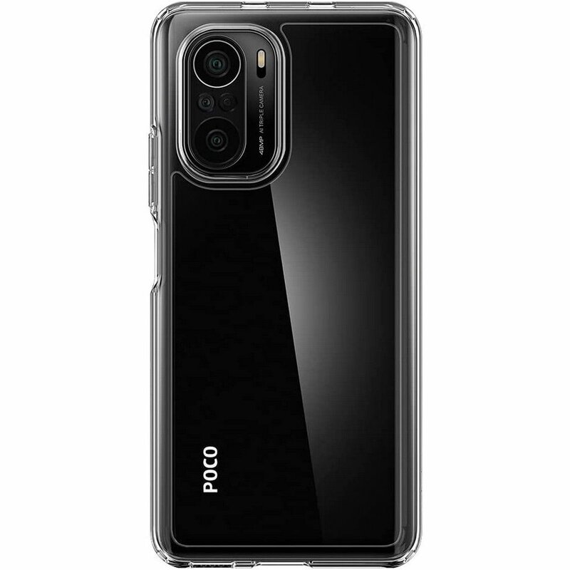 Husa Xiaomi Poco F3 Spigen Ultra Hybrid - Crystal Clear