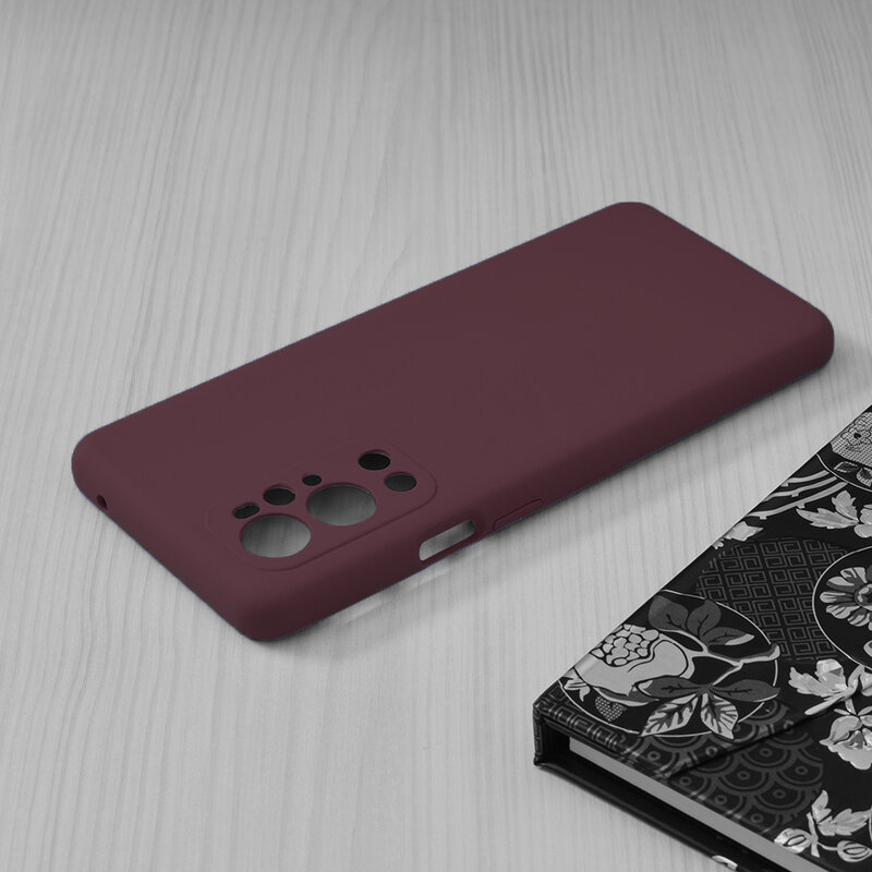 Husa OnePlus 9 Pro Techsuit Soft Edge Silicone, violet