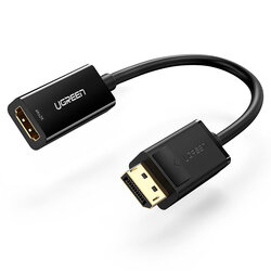 Adaptor DisplayPort la HDMI mama Ugreen, 4K@30 Hz, negru, 40363