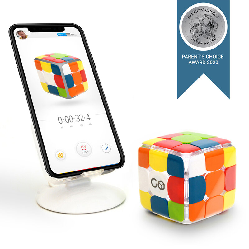 Cub rubik magnetic 3x3x3 profesional smart GoCube Edge, Bluetooth