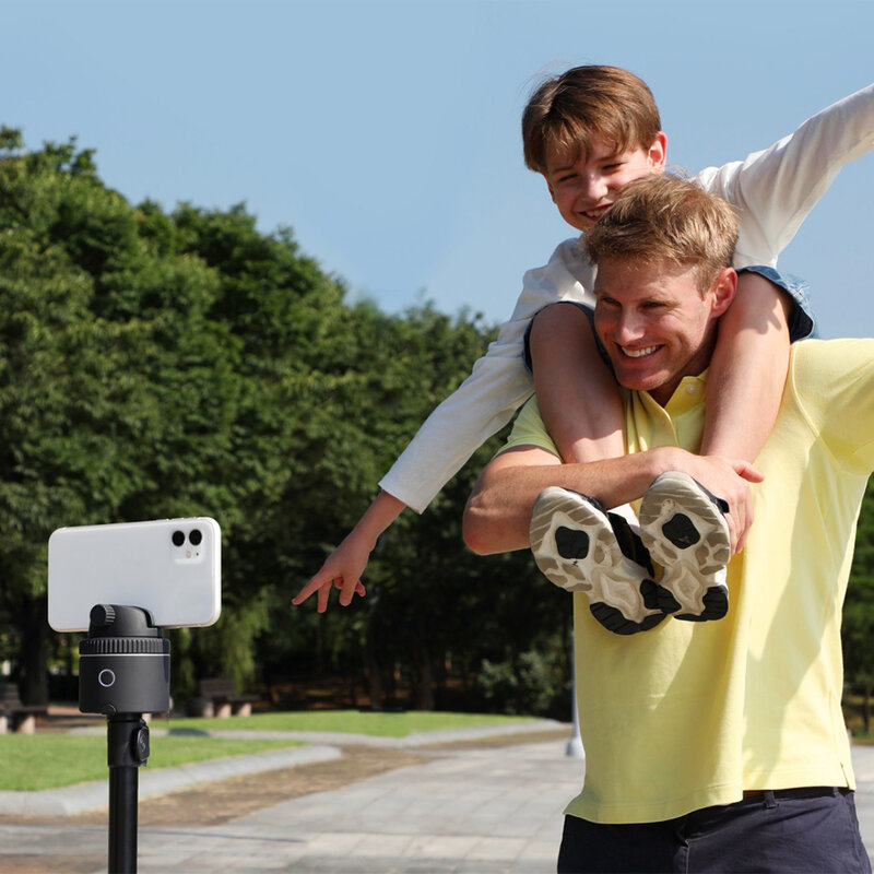 Kit suport stabilizator telefon pentru filmare Pivo Pod Silver, Smart Tracking