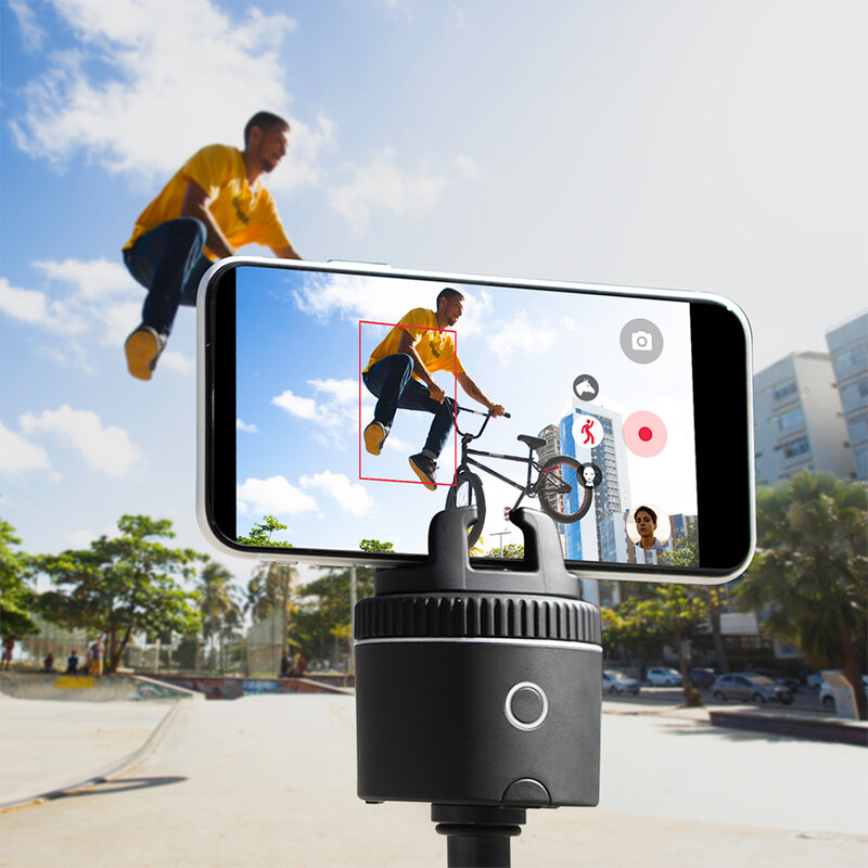 Kit suport stabilizator telefon pentru filmare Pivo Pod Silver, Smart Tracking