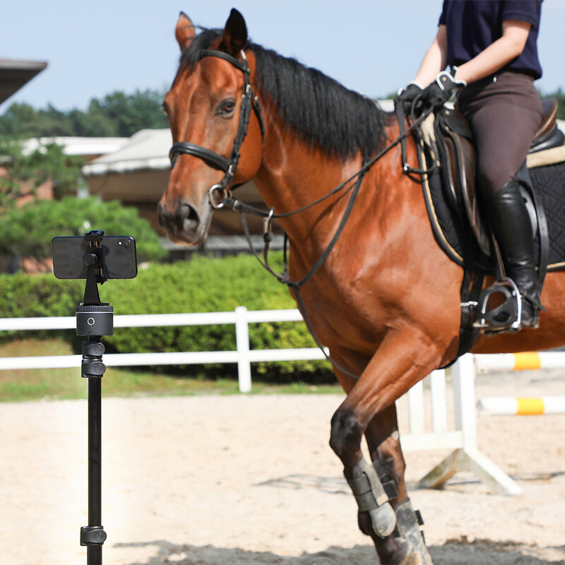 Kit suport stabilizator telefon pentru filmare Pivo Pod Silver, Smart Tracking