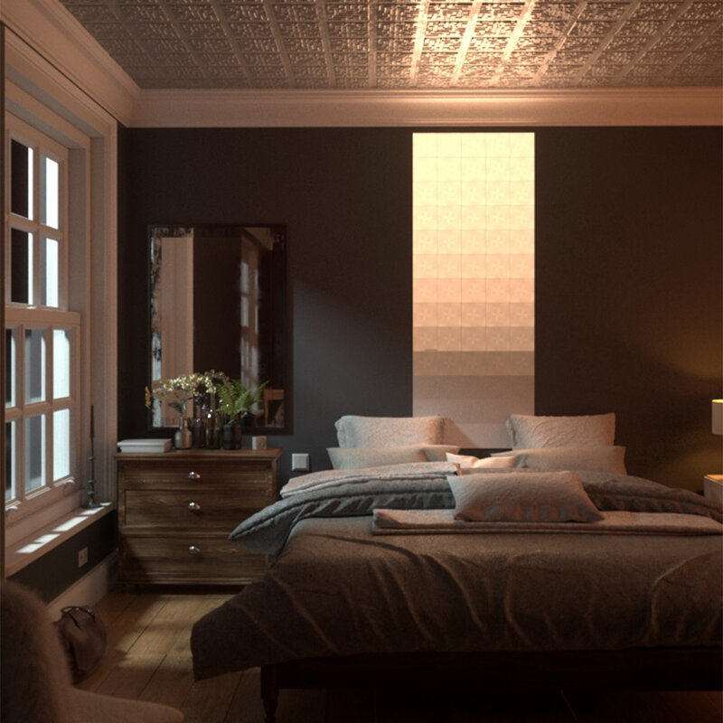 [Pachet 9x] Panouri luminoase modulare Nanoleaf Canvas Smarter Kit