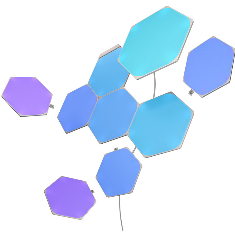 [Pachet 9x] Panouri luminoase modulare Nanoleaf Shapes Hexagons Smarter Kit 