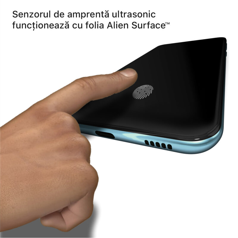 Folie Regenerabila Samsung Galaxy A72 4G Alien Surface Case Friendly - Clear