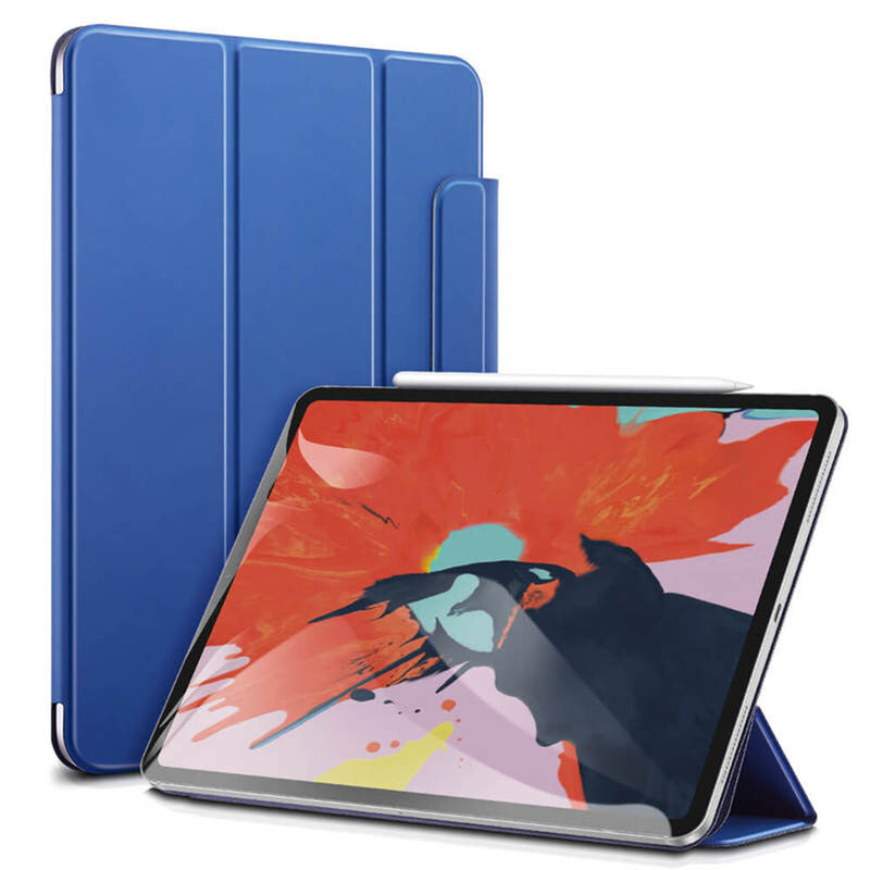 Husa Apple iPad Pro 2020 12.9 A2069/A2232 ESR Rebound Magnetic, albastru