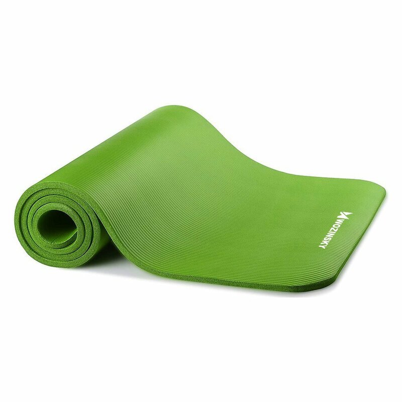 Saltea gimnastica, impermeabila, fitness, yoga, aerobic, pilates, verde
