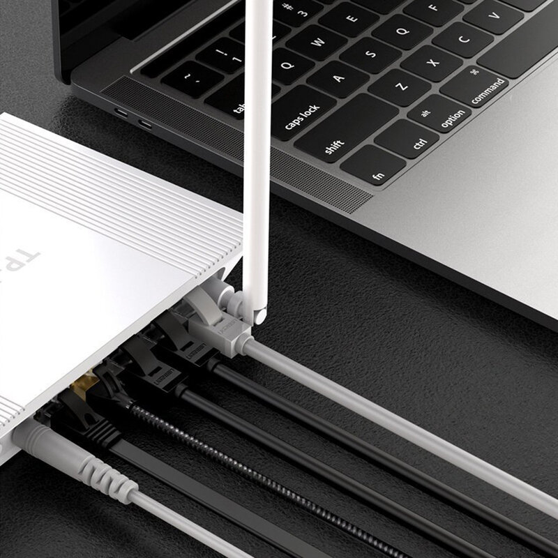 Cablu UTP Cat 6 RJ45 Ugreen, LAN 26 AWG, 1Gbps, 2m, verde, 80834