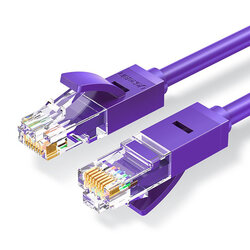 Cablu UTP Cat 6 RJ45 Ugreen, LAN 26 AWG, 1Gbps, 2m, violet, 80836