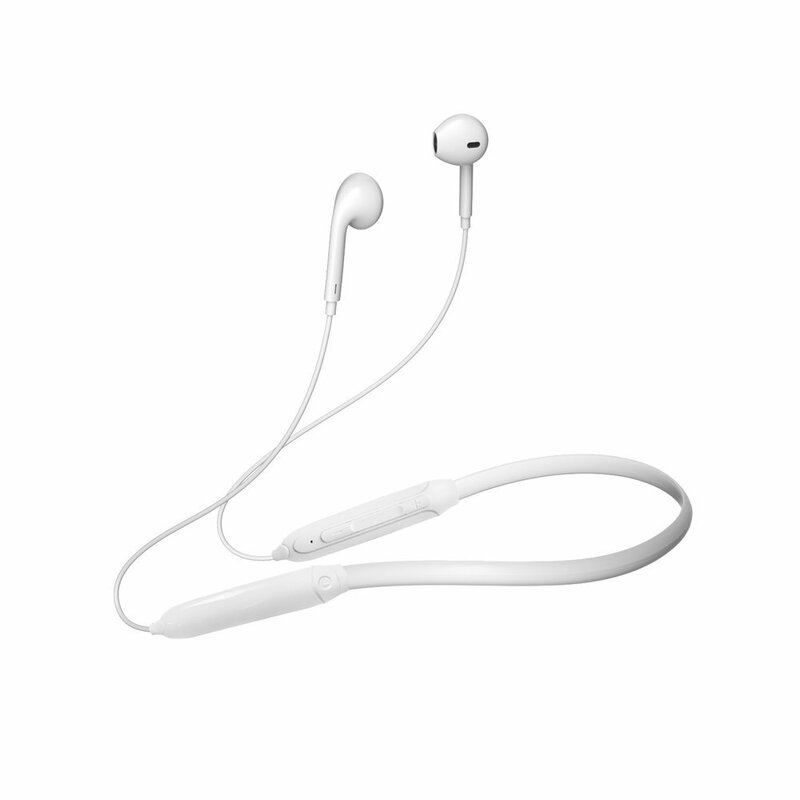 Casti in-ear sport wireless magnetice Dudao U5B, Bluetooth, alb