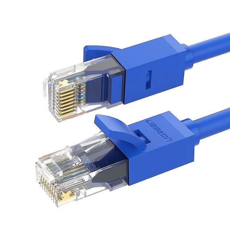 Cablu internet Cat 6 Ugreen, UTP, LAN, 1Gbps, 2m, albastru, 11202