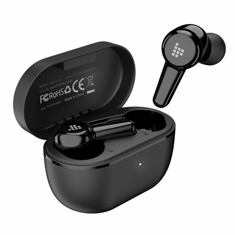 Casti wireless in-ear Tronsmart Apollo Air, Bluetooth earbuds, negru