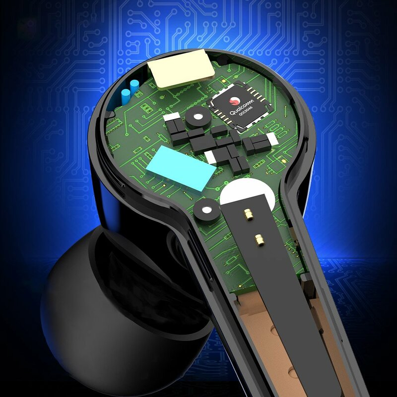 Casti wireless in-ear Tronsmart Apollo Air, Bluetooth earbuds, negru