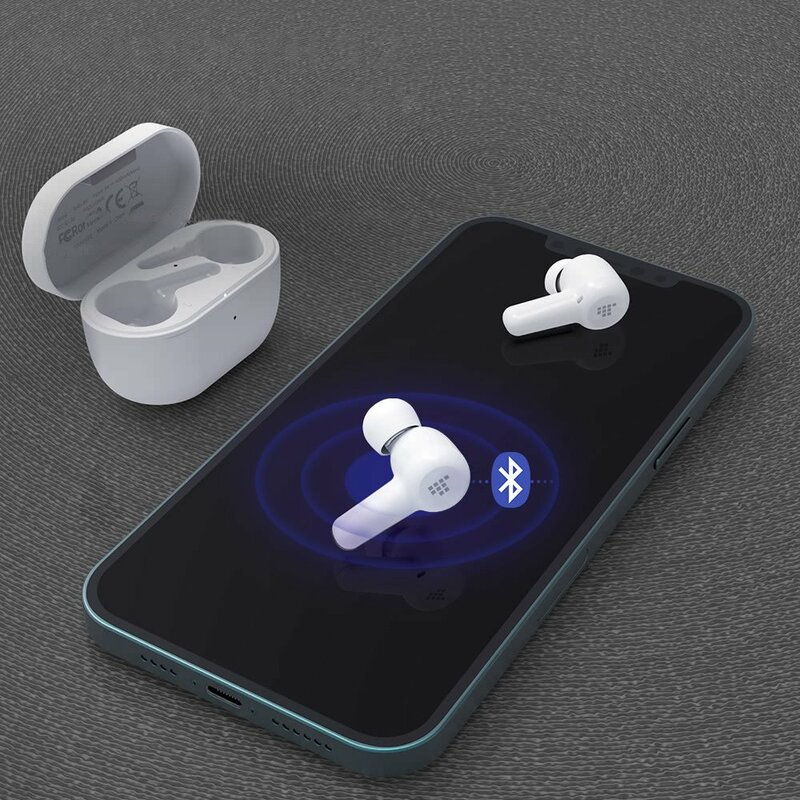 Casti wireless in-ear Tronsmart Apollo Air, Bluetooth earbuds, alb