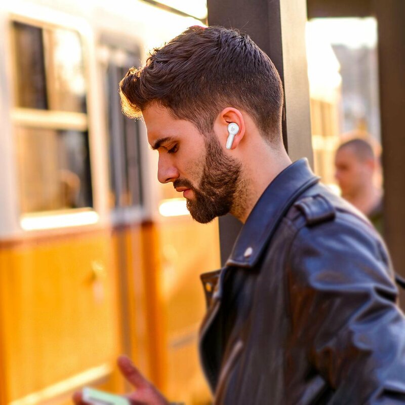 Casti wireless in-ear Tronsmart Apollo Air, Bluetooth earbuds, alb