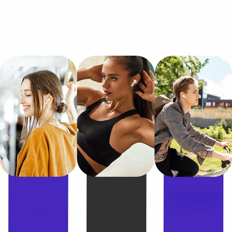 Casti wireless in-ear Tronsmart Apollo Air, Bluetooth earbuds, alb