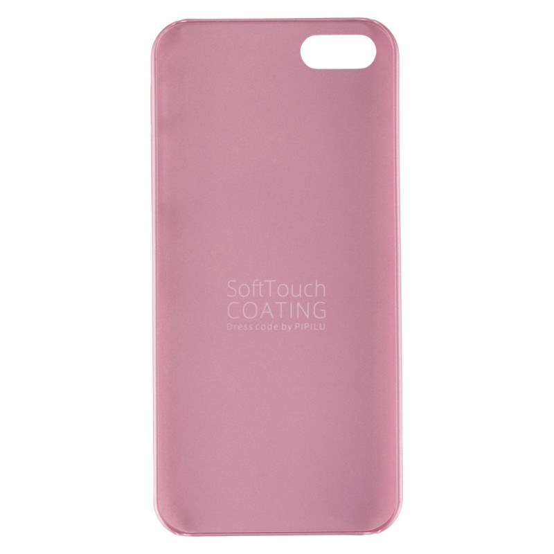 Husa Iphone SE, 5, 5s Pipilu Metalic Pink