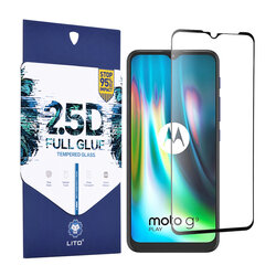 Folie sticla Motorola Moto G9 Play Lito 2.5D Full Glue, negru