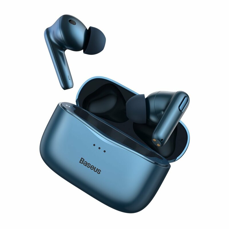 Casti wireless in-ear Baseus, Bluetooth earbuds, albastru, NGS2-03
