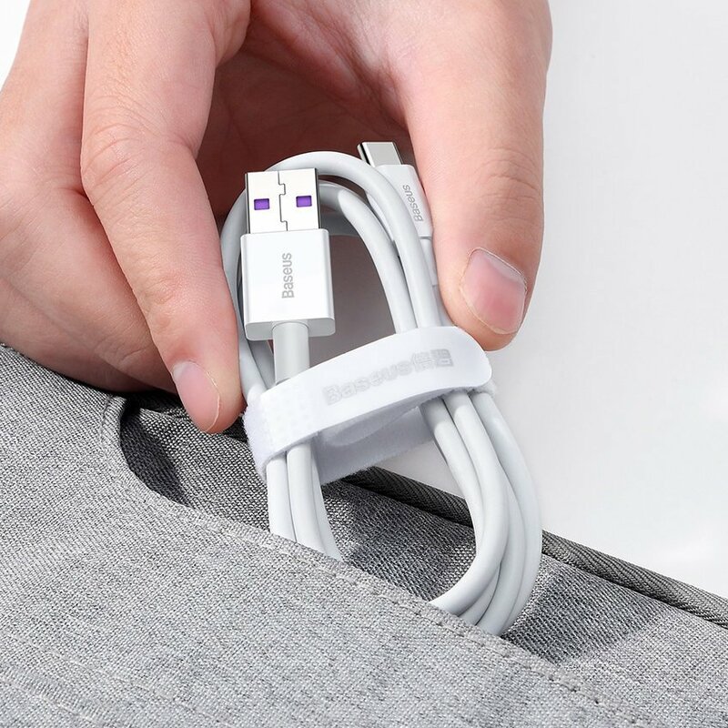 Cablu de date USB la Type-C Baseus, 66W, 1m, negru, CATYS-01