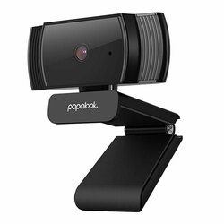 Camera web laptop cu microfon Papalook AF925, 1080P, negru