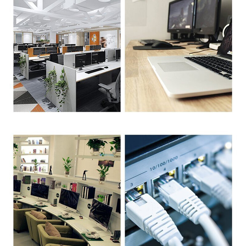 Cablu RJ45 patch cord cat 8 Ugreen, T568B, 15m, negru, 80727