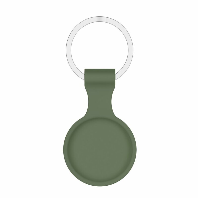 Husa Apple AirTag tip breloc Tech-Protect Icon + inel chei, verde