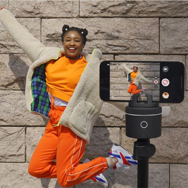 Kit suport stabilizator telefon pentru filmare Pivo Pod Silver, Smart Tracking