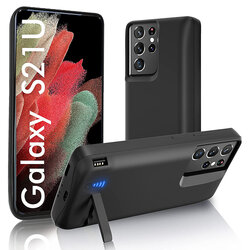Husa cu baterie Samsung Galaxy S21 Ultra 5G Techsuit Power Pro, 5000mAh, negru