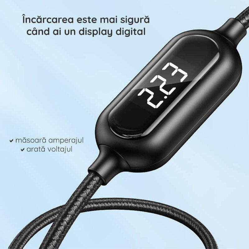 Cablu de date USB-C la Lightning Remax, PD20W, 1m, negru, RC-193i