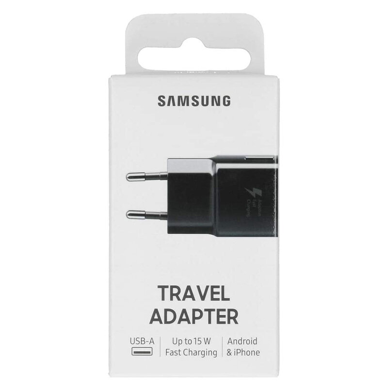 Incarcator USB Samsung original, 15W, blister, negru, EP-TA20EBENGEU