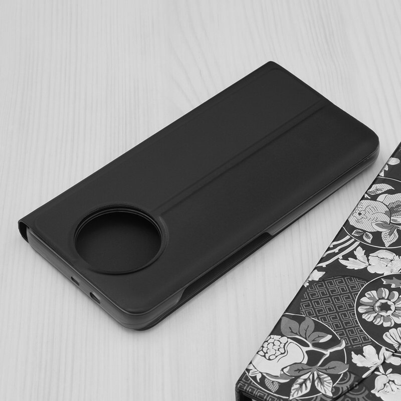 Husa 360 Xiaomi Redmi Note 9T 5G Sleep Case tip carte, negru