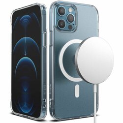 Husa iPhone 12 Pro Ringke Fusion Magnetic, transparenta