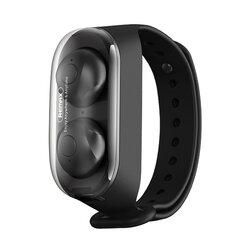 Bratara cu casti Bluetooth Remax wireless earbuds, negru, TWS-15