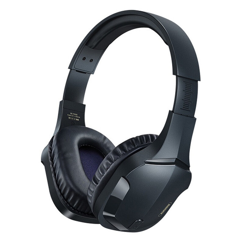 Casti gaming Bluetooth on-ear Remax, Hi-Fi audio, albastru, RB-750HB