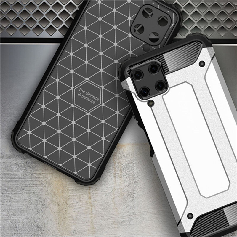 Husa Samsung Galaxy A22 4G Techsuit Hybrid Armor, negru