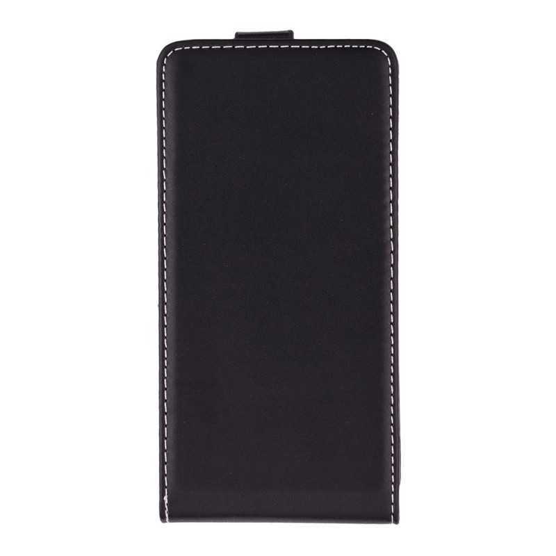 Husa Sony Xperia Z3+ Plus Z4 Toc Flip VIP Negru