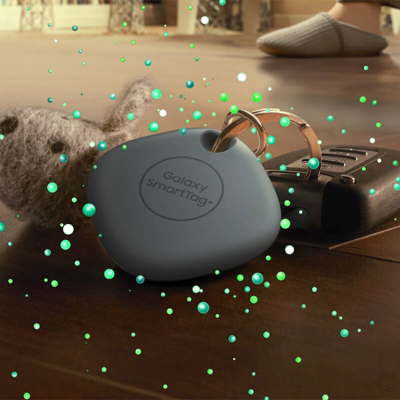 [Pachet 4x] Breloc chei inteligent Galaxy SmartTag, Bluetooth, negru